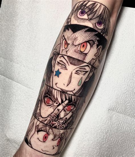 kurapika hand tattoo|12 Hunter x Hunter Tattoo Design Ideas